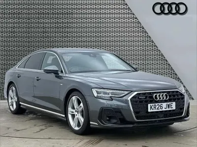 New Audi A8 S-Line 334 HP (245 kW) 2026 Grey Sedan