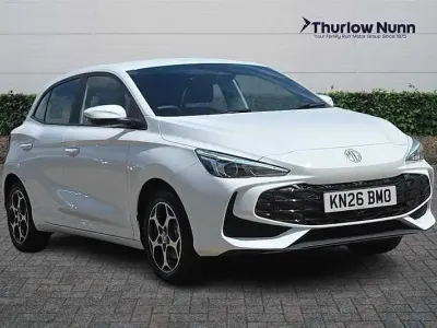 New MG MG3 SE 194 HP (142 kW) 2026 White Hatchback
