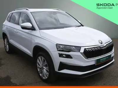 Neu Skoda Karoq SE L 150 PS (110 kW) 2026 Weiß SUV