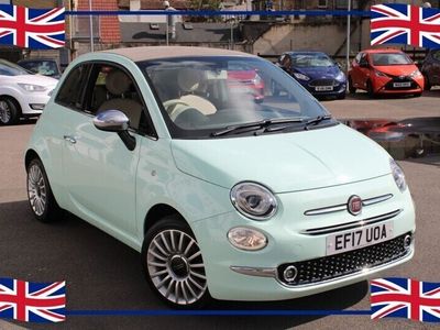 used Fiat 500C 1.2 LOUNGE 3d 69 BHP. CONVERTIBLE. 2 OWNERS FSH