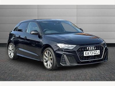 Used Audi A1 S-Line 110 HP (80 kW) 2023 Black Hatchback