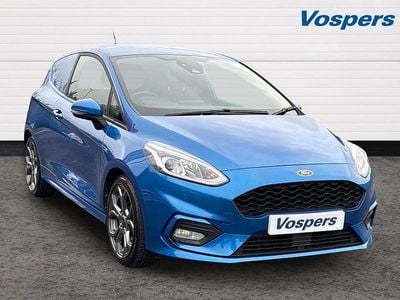Used Ford Fiesta Sport 125 HP (91 kW) 2020 Blue Hatchback