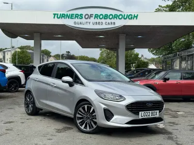 Used Ford Fiesta Titanium 2022 Silver Hatchback