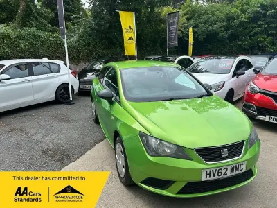 Used Seat Ibiza Sport 105 HP (77 kW) 2012 Green Coupe