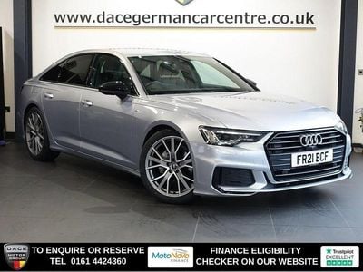 Used Audi A6 Black Edition 204 HP (150 kW) 2021 Silver Sedan