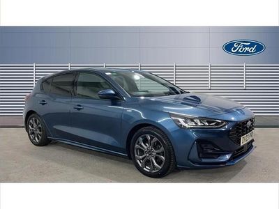 Used Ford Focus ST-Line 125 HP (91 kW) 2023 Blue Hatchback