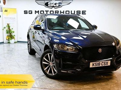 Used Jaguar F-Pace R-Sport 240 HP (176 kW) 2018 Blue SUV