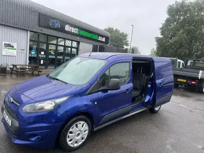 Used Ford Transit Trend 94 HP (69 kW) 2015 Blue Van