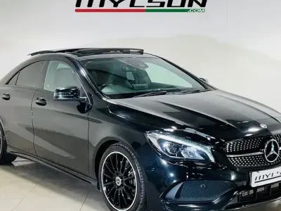 Used Mercedes CLA220 AMG line 170 HP (125 kW) 2019 Black Coupe