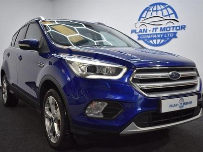 Blue Used 2017 Ford Kuga Titanium X SUV | £10,549 (Fair price)