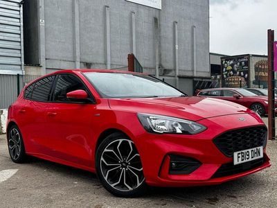 Red Used 2019 Ford Focus ST-Line X Hatchback | £7,700 (Fair price)