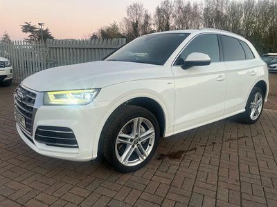 White Used 2017 Audi Q5 S-Line SUV | £15,750 (Fair price)