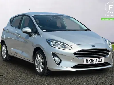 Used Ford Fiesta Zetec 101 HP (74 kW) 2018 Silver Hatchback