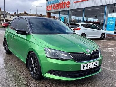 Used Skoda Fabia Colour Edition 95 HP (69 kW) 2018 Green Hatchback