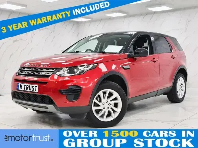 Used Land Rover Discovery 5 SE 180 HP (132 kW) 2017 Red SUV
