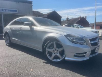 Silver Used 2013 Mercedes CLS350 Coupe | £6,995 (Fair price)
