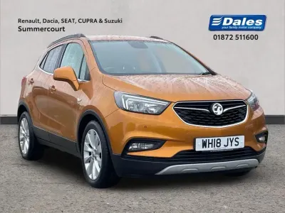 Used Vauxhall Mokka X Elite 138 HP (101 kW) 2018 Orange SUV