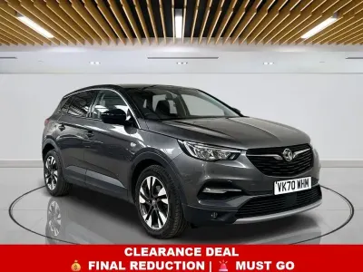 Usado Vauxhall Grandland X SRi 130 HP (95 kW) 2020 Cinzento SUV