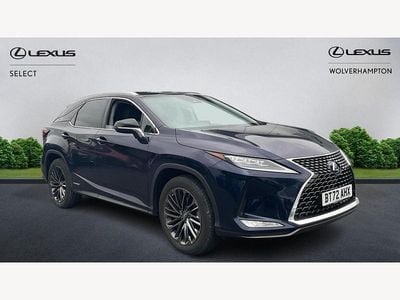 Blue Used 2022 Lexus RX450h SUV | £38,500 (Fair price)