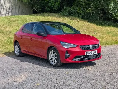 Used Vauxhall Corsa SRi 100 HP (73 kW) 2020 Red Hatchback
