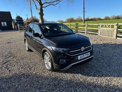 Black Used 2021 VW T-Cross SE SUV | £13,695 (Fair price)