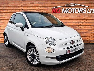 Used Fiat 500 Lounge 68 HP (50 kW) 2015 White Hatchback