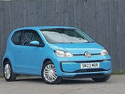 Used VW up! 65 HP (47 kW) 2023 Blue Hatchback