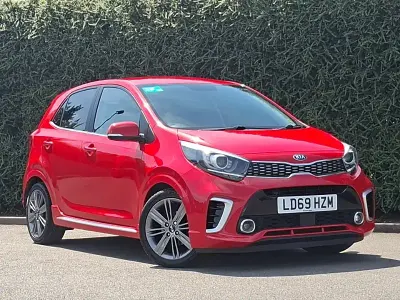 Used Kia Picanto GT-Line 83 HP (61 kW) 2019 Red Hatchback