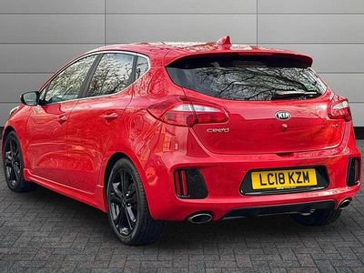 Used Kia Ceed GT-Line 2018 Red Hatchback