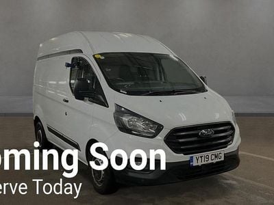 Used Ford Transit Custom 105 HP (77 kW) 2019 White Van