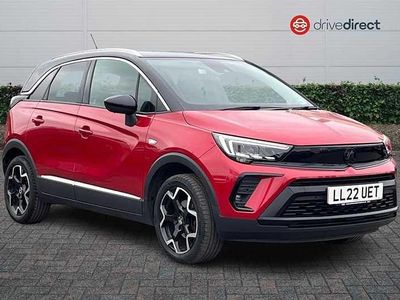 Used Vauxhall Crossland Ultimate 130 HP (95 kW) 2022 Red SUV