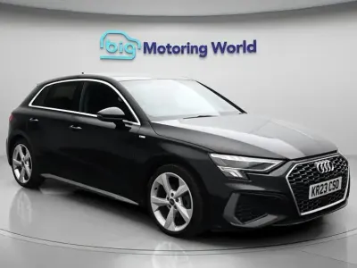 Used Audi A3 Sportback S-Line 150 HP (110 kW) 2023 Black Hatchback