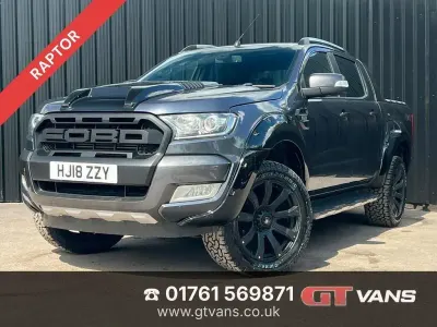 Used Ford Ranger Wildtrack 200 HP (147 kW) 2018 Grey Pickup