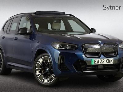 Blue Used 2022 BMW iX3 M Sport SUV | £28,500 (Fair price)