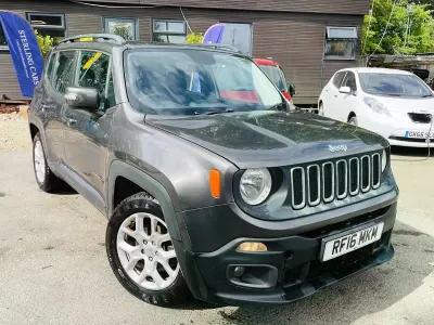 Used Jeep Renegade Longitude 140 HP (102 kW) 2016 Grey SUV