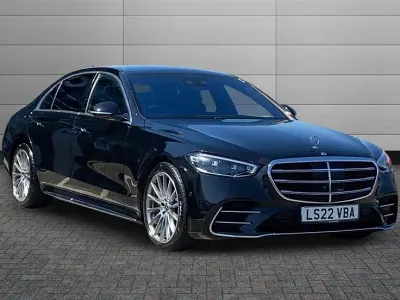 Usado Mercedes S500L AMG Line Premium 435 HP (319 kW) 2022 Preto Sedan