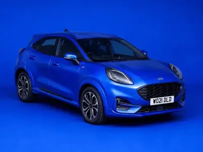Used Ford Puma ST-Line 125 HP (91 kW) 2021 Blue SUV