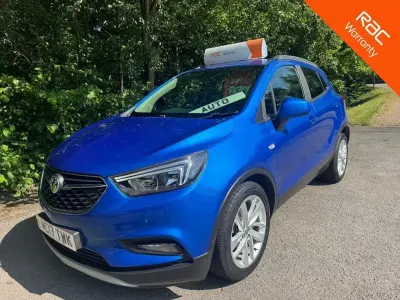 Used Vauxhall Mokka X Design Edition 140 HP (102 kW) 2017 Blue SUV