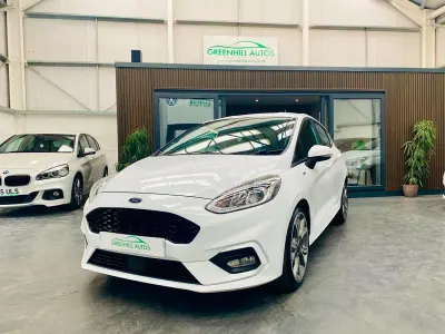 Used Ford Fiesta ST-Line 140 HP (102 kW) 2018 White Hatchback