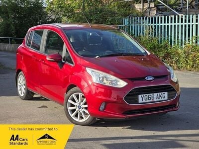 Red Used 2017 Ford B-MAX Titanium MPV | £4,050 (Fair price)