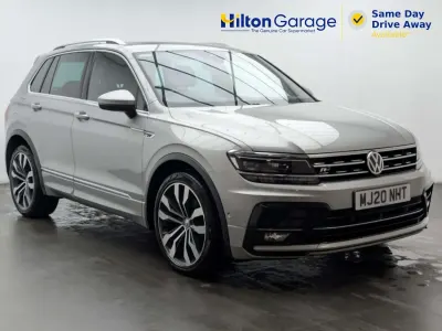 Używany VW Tiguan R-line 150 KM (110 kW) 2020 Srebrny SUV