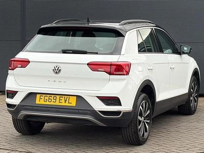 Used VW T-Roc SE 113 HP (83 kW) 2019 White SUV