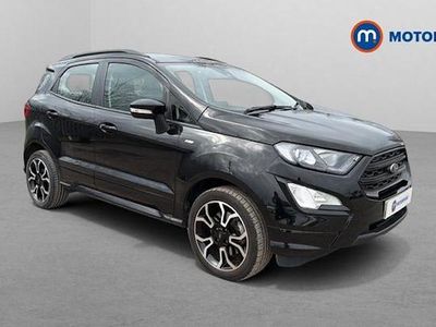 Used Ford Ecosport ST-Line 125 HP (91 kW) 2021 Black SUV