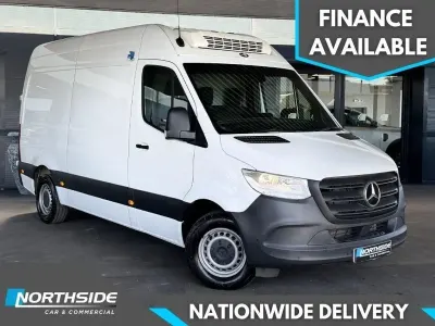 Begagnad Mercedes Sprinter Progressive 2023 Vit Van