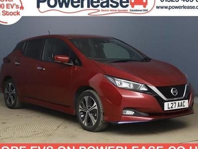 Red Used 2020 Nissan Leaf Tekna Hatchback | £11,989 (Fair price)