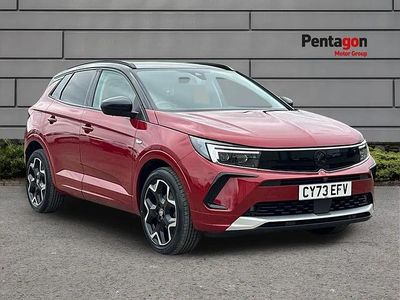 Used Vauxhall Grandland X Ultimate 128 HP (94 kW) 2023 Red SUV