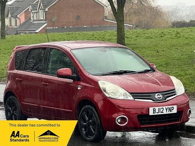 Red Used 2012 Nissan Note N-TEC MPV | £2,195 (Good price)