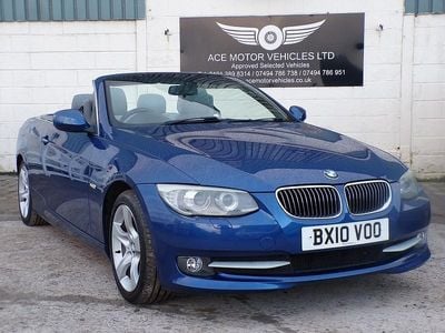 Used BMW 325 Cabriolet Performance 2010 Blue Cabriolet
