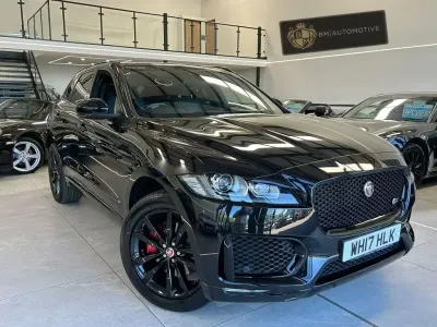 Used Jaguar F-Pace S 300 HP (220 kW) 2017 Black SUV