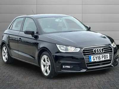 Used Audi A1 Sport 125 HP (91 kW) 2016 Black Hatchback
